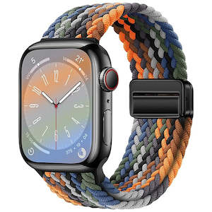 Nylon Stretch Braided Strap for Apple Watch Series 11