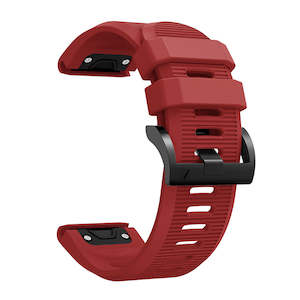 QuickFit 26mm Rubber Strap for Garmin Fenix 6X