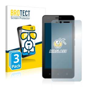 Orange Rise 33: 3x BROTECT AirGlass Glass Screen Protector for Orange Rise 33