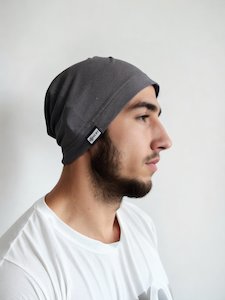 EMF Blocking beanie by SCRT blocks 99% of EMF radiation - Asphalt