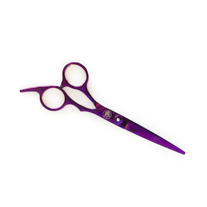 HAIRY PONY PURPLE STRAIGHT SCISSORS scsaddlery