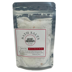 Bulgarian Rose Bath Salts 250gm – Scullys Home & Beauty