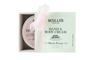 Blush Peony Hand & Body Cream Boxed – 150gm – Scullys Home & Beauty