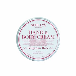 Bulgarian Rose Hand & Body Cream 150gm – Scullys Home & Beauty