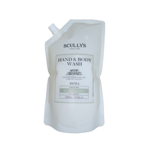 White Gardenia Hand & Body Wash Refill Pouch 1L – Scullys Home & Beauty