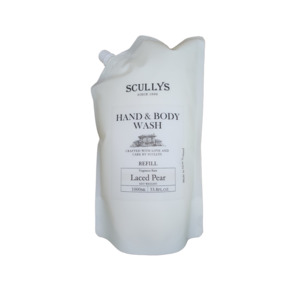 Products: Laced Pear Hand & Body Wash Refill Pouch 1L – Scullys Home & Beauty