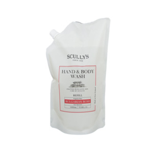 Bulgarian Rose Hand & Body Wash Refill Pouch 1L – Scullys Home & Beauty