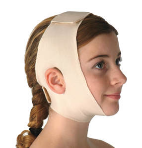 Products: Chin Compression Support, Open Ear, F2 Sculpture Garments - NZ Made Compression Garments & Pressurewear