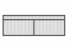 20(W)m x 1.8(H)m PVC coated Metal Chainlink Fence - SD ALUMINIUM