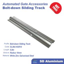 Fence post & Fence Gate accessories: Metal Safety Bollard Cap Mill Finish
