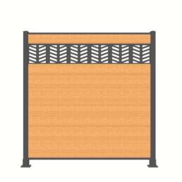 Garden & Bound Fence & Gate: Aluminium Fence GM-SDWL-43 - SD ALUMINIUM