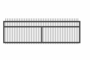 Fence post & Fence Gate accessories: Metal Post Cap 100 x 100 x 2.5mm - SD ALUMINIUM