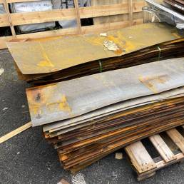 16 x 16 mm Galvanized Solid Square 6M