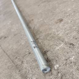 20 x 20 mm Galvanized Solid Square 6M