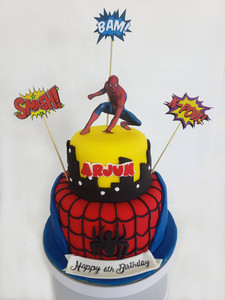 Products: Spiderman 2 Tier SD Cakes
