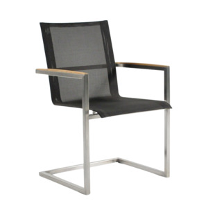 Bruno Stainless Steel Dining Chair