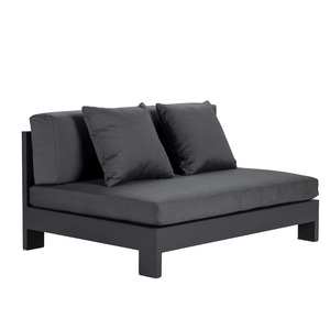 Amalfi Aluminium Outdoor Centre Sectional (Charcoal)