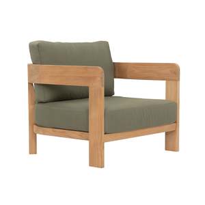 Cove Teak Outdoor Lounge Chair