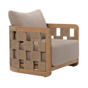 Outdoor Lounge Chairs: Adriana Outdoor Teak Lounge Chair