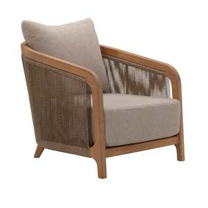 Fiorella Outdoor Teak Lounge Chair