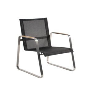 Outdoor Lounge Chairs: Summer Stainless Steel Batyline Lounge Chair