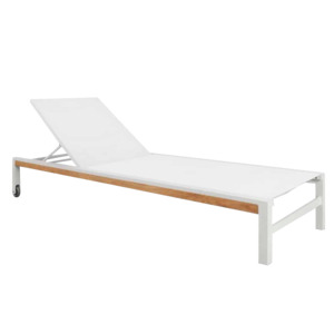 Glaze Aluminium Sun Lounger