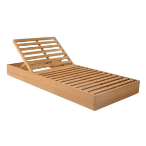 Outdoor Sun Loungers: Kuba Teak Sun Lounger