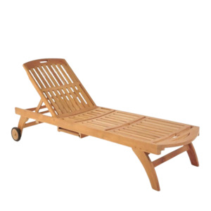 Maui Teak Sun Lounger