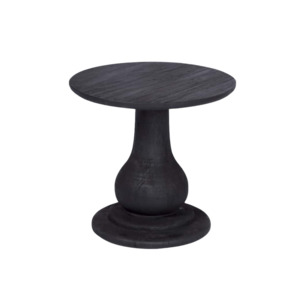 Outdoor Side Accent Tables: Sumartra Reclaimed Teak Low Side Table