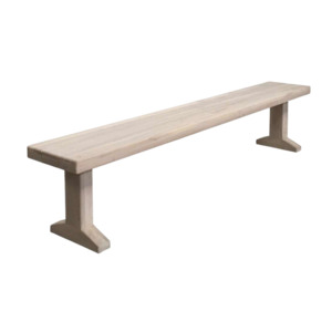 Sherman Outdoor Reclaimed Teak Backless Bench