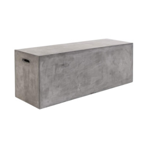 Outdoor Benches: Blok Concrete Letter Box Bench