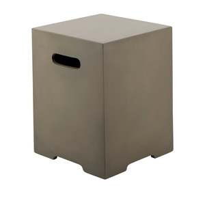 Square Side Table Gas Bottle Cover (Smooth Finish)