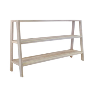 Bobbi Ladder Teak Outdoor Credenza