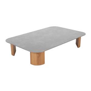 Outdoor Coffee Tables: Larvotto Teak Rectangular Coffee Table
