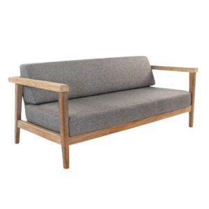 Copenhague Sectional Collection: Copenhague Reclaimed Teak 2-Seater Sofa
