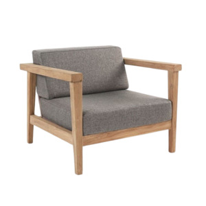 Copenhague Sectional Collection: Copenhague Reclaimed Teak Lounge Chair