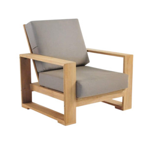 Havana Collection: Havana Teak Outdoor Lounge Chair