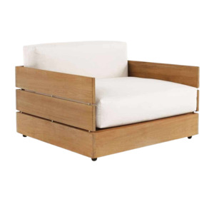 Soho Grande Collection: Soho Grande Teak Outdoor Lounge Chair