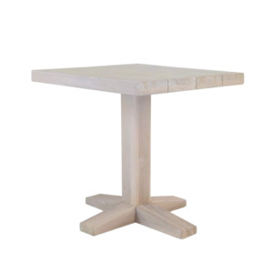 Outdoor Bistro Tables: Sherman Reclaimed Teak Bistro Table