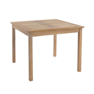 Outdoor Bistro Tables: Bistro Style Square Teak Table