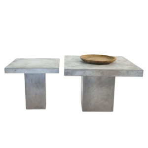 Blok Square Concrete Dining Table