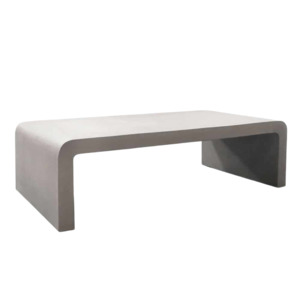 Outdoor Coffee Tables: Maxwell Concrete Coffee Table