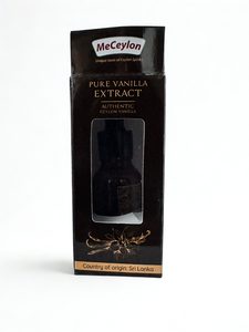 Ceylon Vanilla: MeCeylon Vanilla Extract in Dropper Glass Bottle 20ml