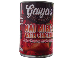 Gaiya’s Hot Kitchen Canned Nai Miris Fried Chicken 350g