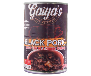 Products: Gaiya’s Hot Kitchen Canned Black Pork 350g