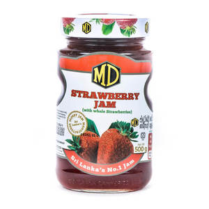 Jams: MD Real Strawberry Jam 500g