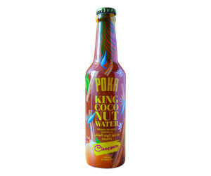 Fruit Juices: Poka King Coconut Water (Cinnamon) 340ml