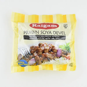 Products: Raigam Chinese Devilled Prawn Soya 110g