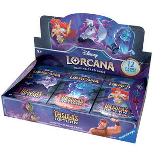 Disney Lorcana: Ursulas Return: Sealed Booster Box (English)