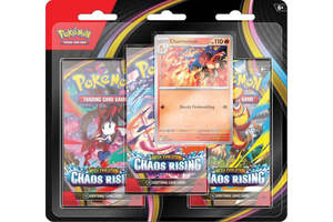 Pokemon: Mega Evolution: Chaos Rising: Sealed 3 Booster Pack (English)